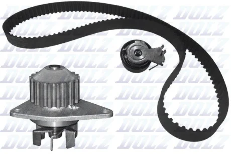 Комплект ГРМ + Водяний насос CITROEN DOLZ KD057
