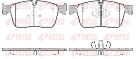 Klocki hamulcowe REMSA 1683 00