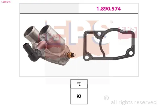 TERMOSTAT SAAB EPS 1.880.346 (фото 1)