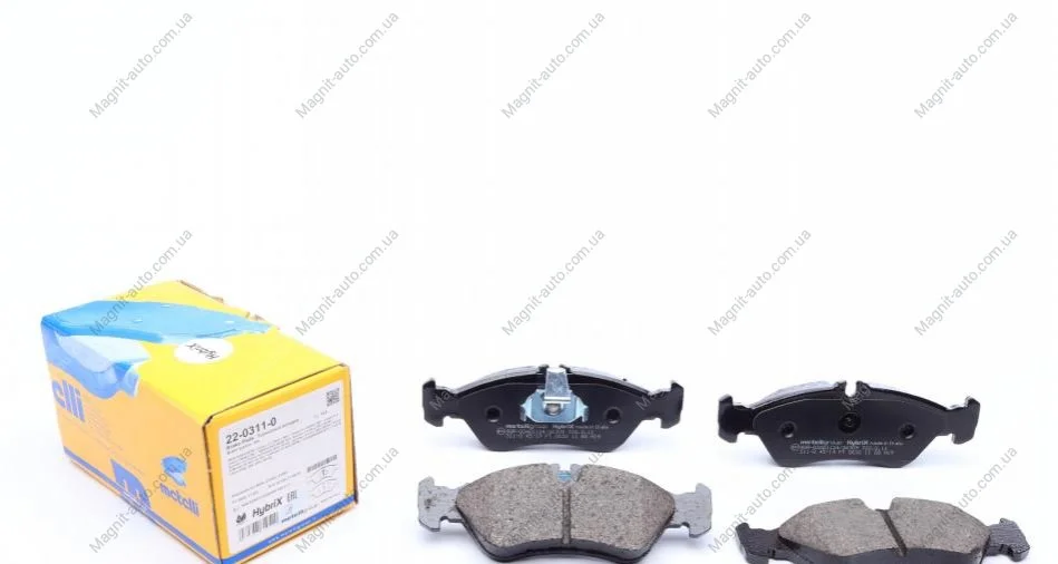 Комплект тормозных колодок (дисковых).) Metelli 22-0311-0 (фото 1)