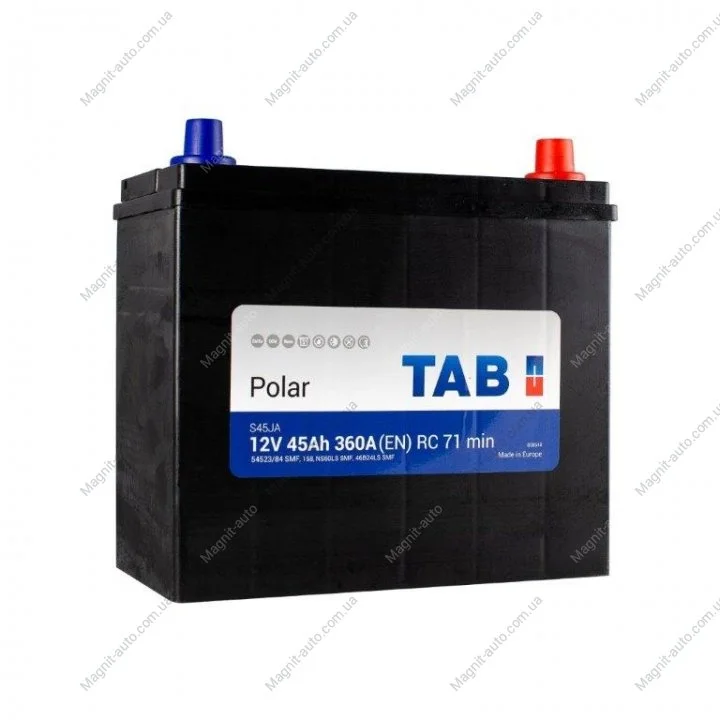 45 Ah/12V Polar S (0) Euro Japan TAB 246 845 (фото 1)