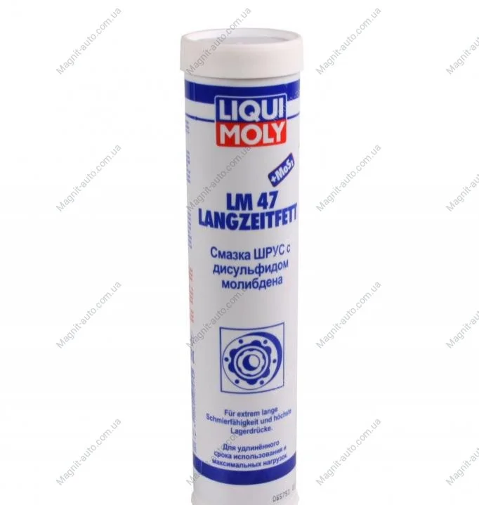 Змащення ШРКШ LM 47 LANGZEITFETT + MoS2 400мл LIQUI MOLY 7574 (фото 1)