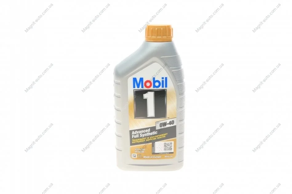 Масло Mobil API SN/SM/SL/SJ/CF,ACEA A3/B3 A3/B4 0W40 MOBIL 153691 (фото 1)
