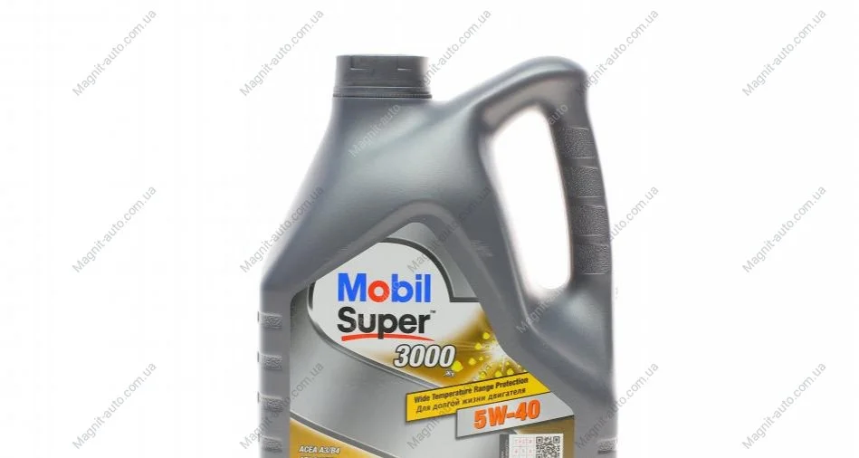 Масла моторные Mobil Super 3000 X1 5W-40, 4л. MOBIL 152566 (фото 1)