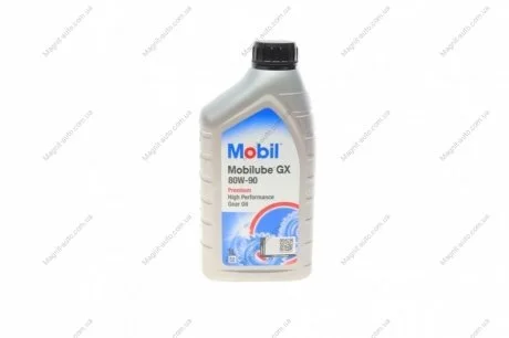 Масло трансмиссионное MOBILUBE GX 80W90 1л (GL-4) MOBIL 142116