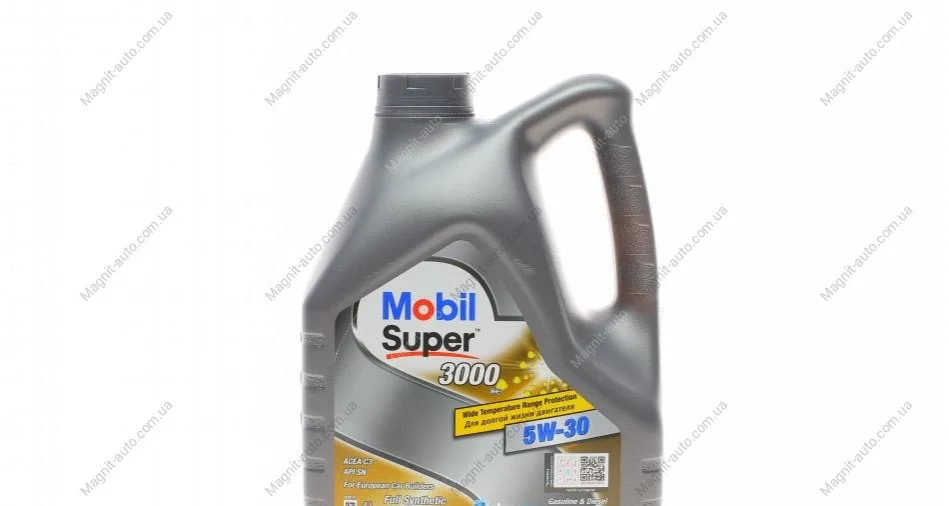 Моторное масло Mobil Super 3000 XE 5W-30, 4л MOBIL 153018 (фото 1)