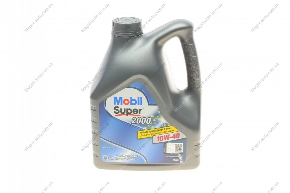Моторное масло Mobil Super 2000 X1 10W-40, 4л MOBIL 152568 (фото 1)