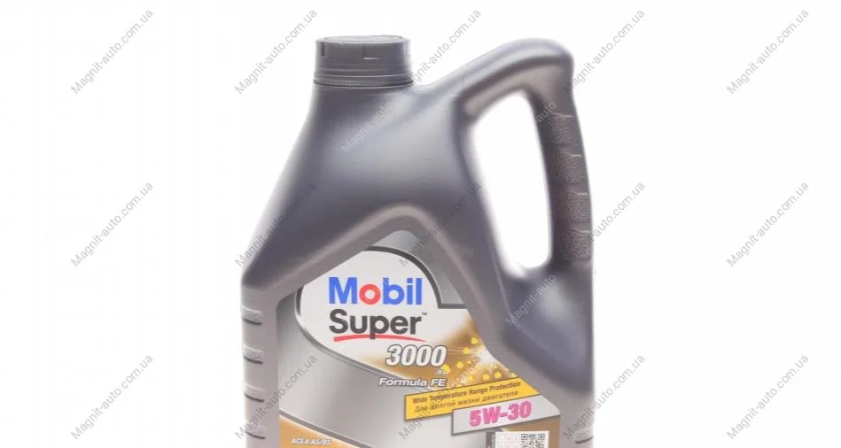 Моторное масло Mobil Super 3000 X1 Formula FE 5W-30, 4л MOBIL 152564 (фото 1)