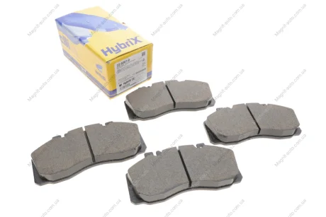 Комплект гальмівних накладок, дискове гальмо Metelli 22-0267-0