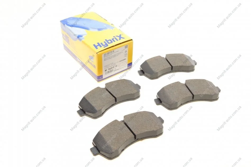 Комплект тормозных накладок, дисковый тормоз Metelli 22-0673-0 (фото 1)