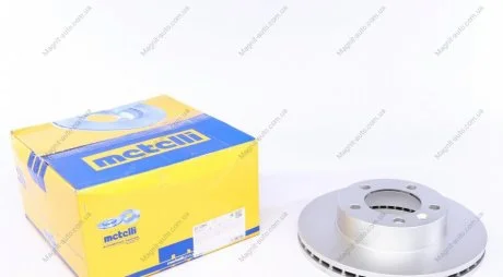 Диск тормозной (передний) Renault Master 10- (302x28mm) Metelli 23-1286C
