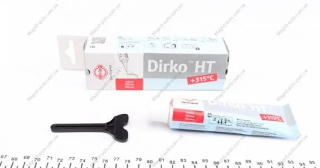 Герметик DIRKO +300 (СЕРЫЙ) 70ML ELRING 036.164