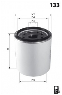 Фільтр палива (аналог H710WK) MECAFILTER ELG5569