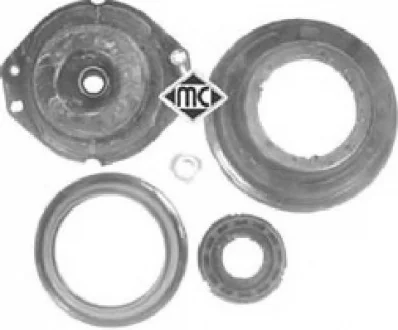 Подушка амортизатора перед Laguna II 1.6-3.5 dCi 01- (компл.) Metalcaucho 04572