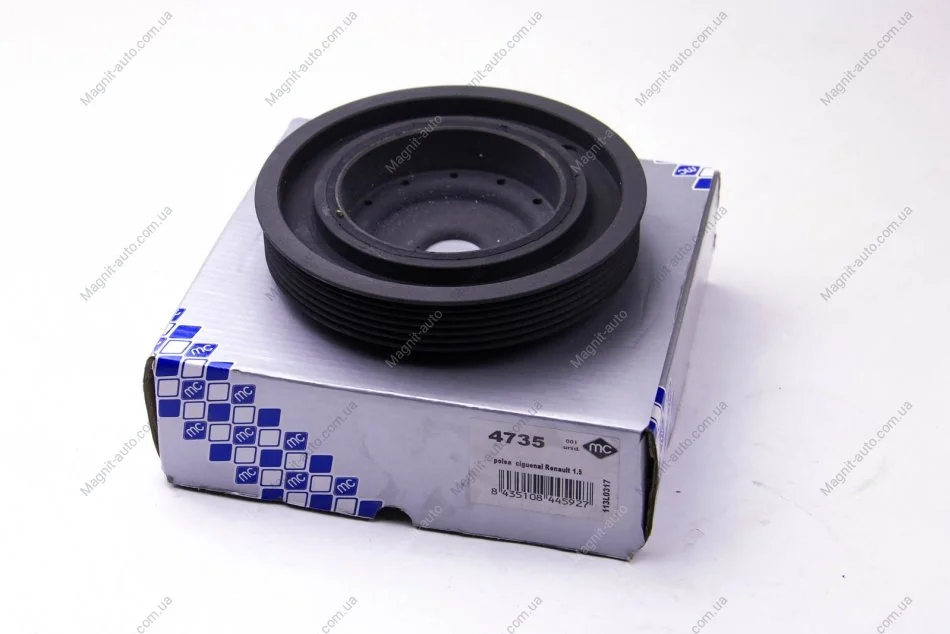 Шків колінвалу Renault Kangoo, Megane 1.5DCI (04-) Metalcaucho 04735 (фото 1)