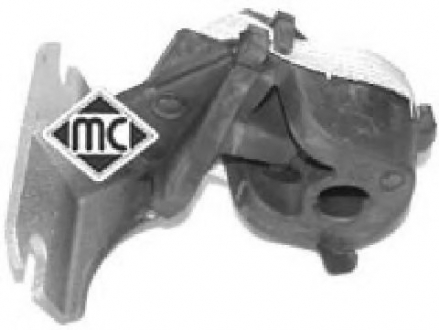 Кронштейн глушителя Peugeot 307 1.6, 2.0HDI (03-) Metalcaucho 04423