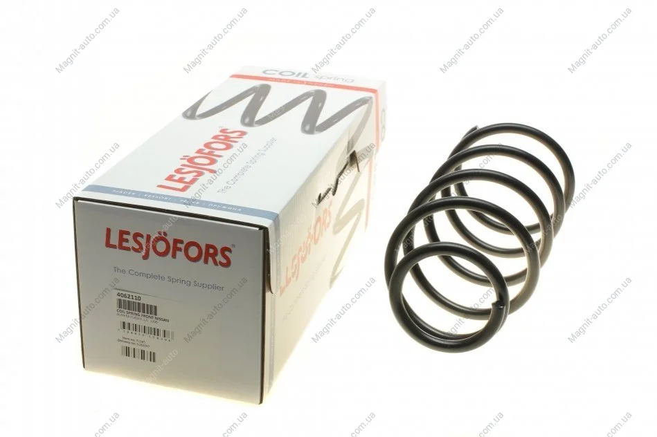 Пружина перед. NISSAN, ALMERA CLASSIC 1,6 1/06- LESJOFORS 4062110 (фото 1)
