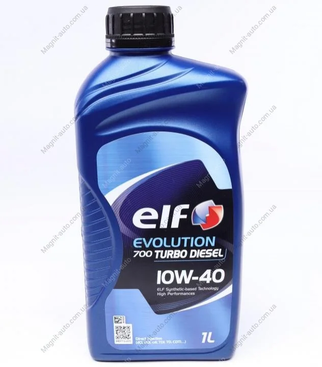 Олива моторн. Evolution 700 TD 10W-40 (SN) (Каністра 1л) ELF 214126 (фото 1)