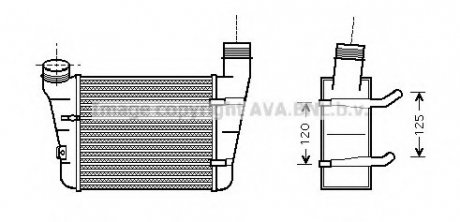 Інтеркулер AVA COOLING AIA4221