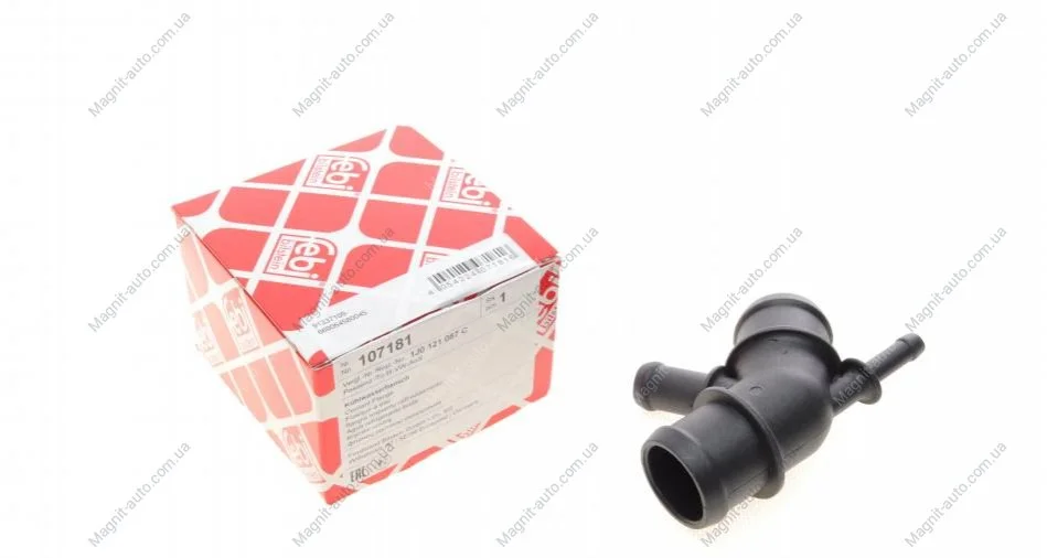 Фланец системы охлаждения AUDI/SEAT/SKODA/VW FEBI BILSTEIN ="107181" (фото 1)