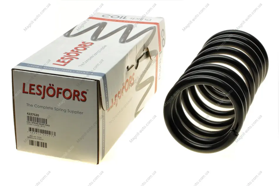 Пружина підв. задн. FORD (виробництво Lesjofors) LESJOFORS 4227520 (фото 1)