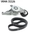 Комплект доріжкових пасків SKF VKMA 31126 (фото 2)