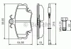 Тормозные колодки Bosch BOSCH 0986494522 (фото 1)