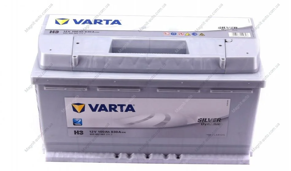Аккумуляторная батарея VARTA 600402083 3162 (фото 1)