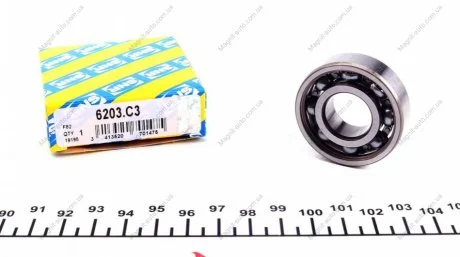 Подшипник шариковый d>30 SNR NTN 6203 C3