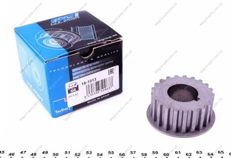 Шестерня коленвала PSA DW8B/DW10ATED/DW12ATED4 21z (шпонка 6mm) IJS GROUP 18-1013