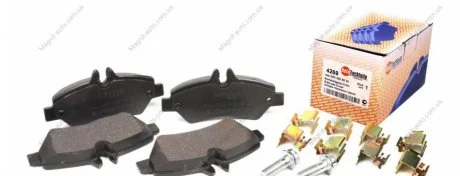 Колодки гальмівні, задні DB318, (тип BOSCH) AUTOTECHTEILE 100 4269