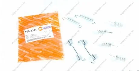 Комплект пружинок колодок ручника AUTOTECHTEILE 100 4321