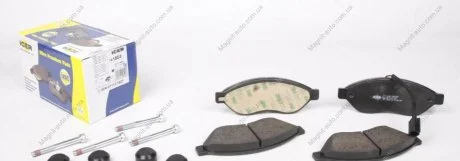 Колодки тормозные (передние) Citroen Jumper/Fiat Ducato/Peug ICER 141803