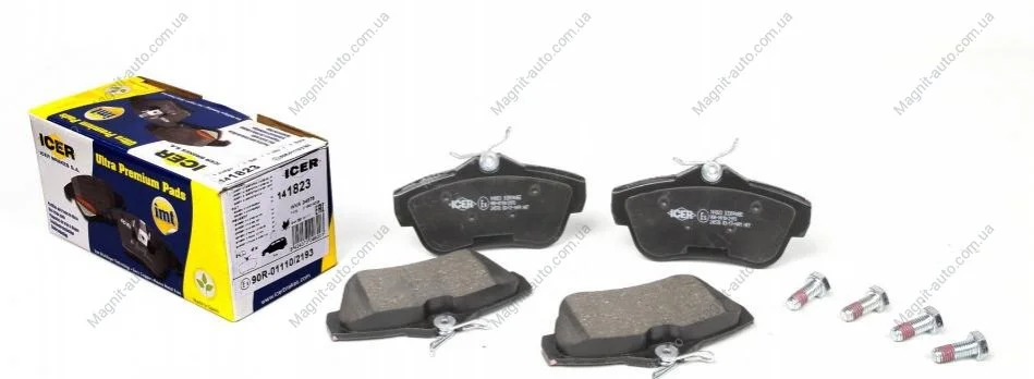 Комплект гальмівних колодок.).) ICER 141823 (фото 1)