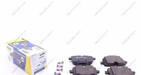 Колодки тормозные ICER 182005