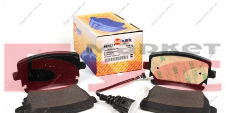 Колодки тормозные AUTOTECHTEILE 369 8017