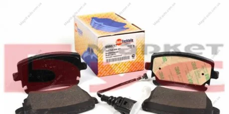 Колодки тормозные, задние, (тип LUCAS) AUTOTECHTEILE 369 8017