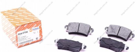 Колодки тормозные AUTOTECHTEILE 504 0156
