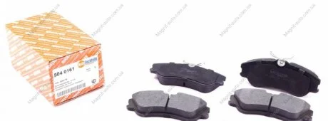 Колодки гальмівні передні AUTOTECHTEILE 504 0161