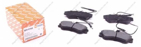 Тормозные колодки передние, CITROEN Berlingo/PEUGEOT Partner-02 AUTOTECHTEILE 504 0162