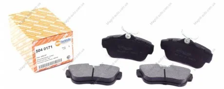 Тормозные колодки задние Jumpy3/Scudo3/Expert3 AUTOTECHTEILE 504 0171