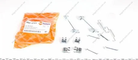 Комплект пружинок колодок ручника, FIAT Ducato 02- AUTOTECHTEILE 504 0701