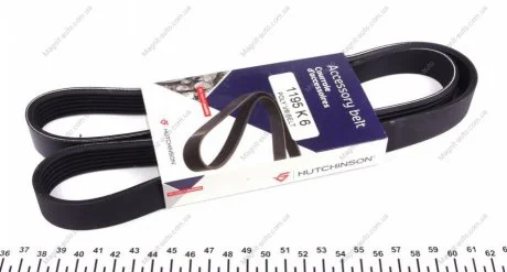 Ремень поликлиновый 6PK1195 (1195K6) Hutchinson HUTCHINSON 1195 K 6