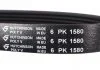 Ремень генератора VW T5/T6 2.0 TSI 11-19 HUTCHINSON 1580 K 6 (фото 2)