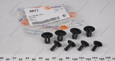 Клипса крепления AUTOTECHTEILE 100 9811