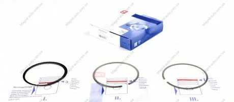 Кольца поршня std (1,2 x 1,2 x 2). ?76,5 NPR 120 050 0079 00