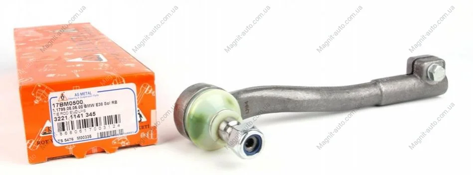 Наконечник рулевой тяги BMW 7 (E38) 94-01. ASMETAL 17BM0500 (фото 1)
