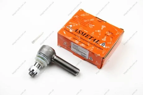 Наконечник рулевой тяги (поперек) Transit 86-91/MB 100 86-96/Эталон/Tata Л. (20mm) ASMETAL 17MR0100