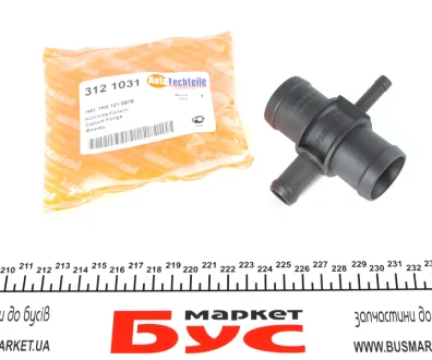 Фланець, Caddy III 1.6/2.0 i, 04- AUTOTECHTEILE 312 1031
