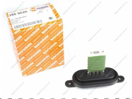 Реостат пічки, 1.9-2.5TDI AUTOTECHTEILE 395 9026